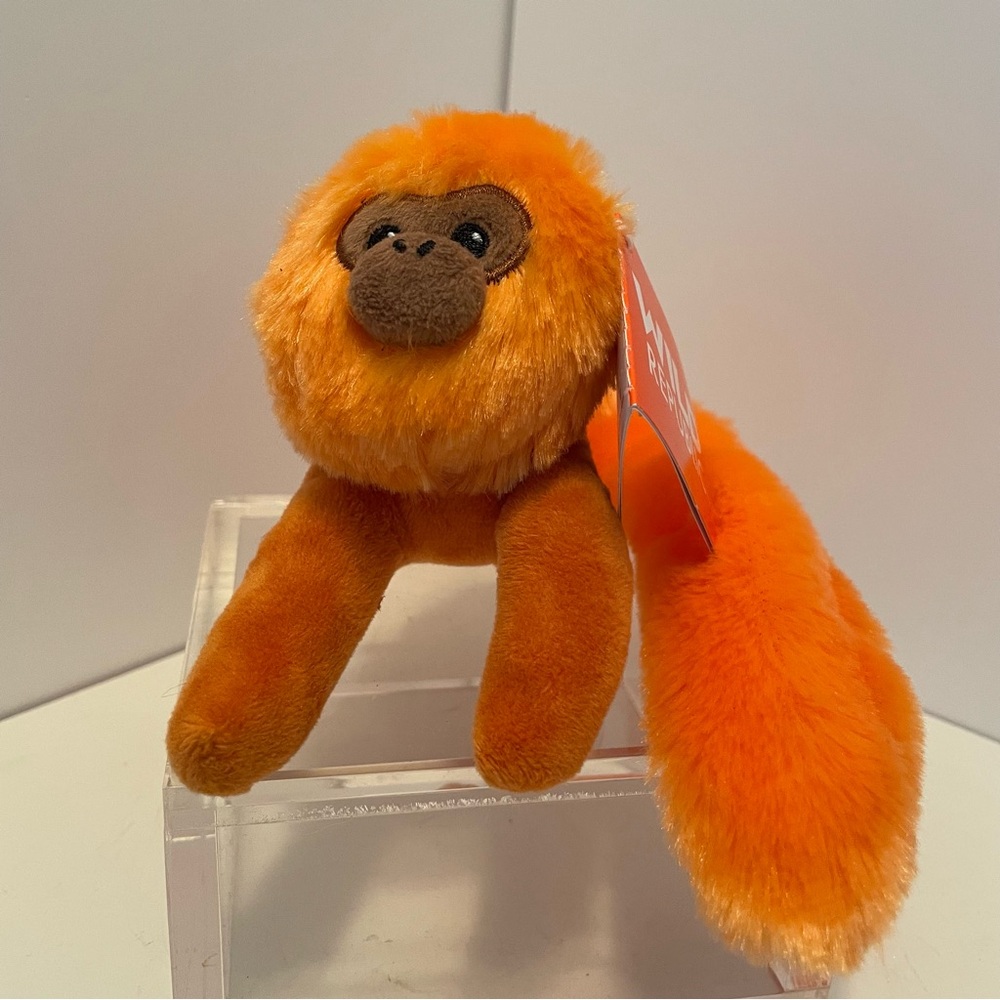 Wild Republic Cuddlekins‎ Golden Lion Tamarin Plush With Tag